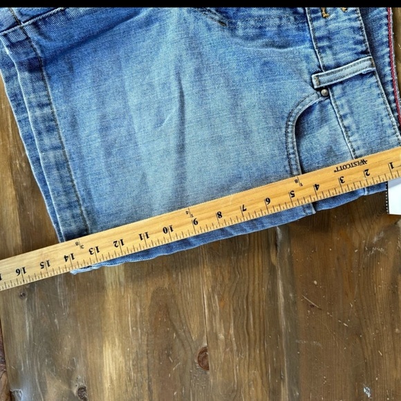 Vintage Tommy Hilfiger Y2K Womens Jean Shorts & T Shirt size 10 - Picture 4 of 10